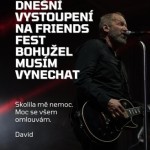 David Koller nedorazí z důvodu nemoci...