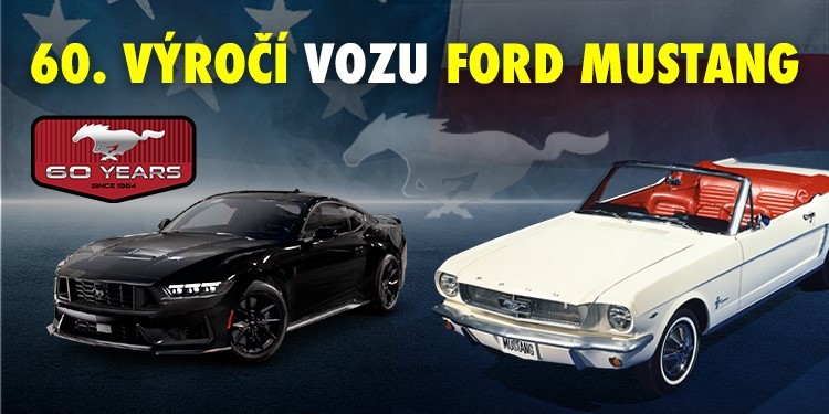 60 let od vzniku Ford Mustang